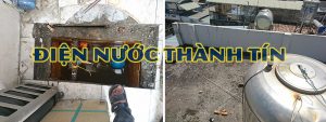 lắp đặt phao cho bồn nước