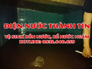 vệ sinh bồn nước giá rẻ