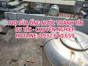 THỢ SỬA ỐNG NƯỚC THÀNH TÍN